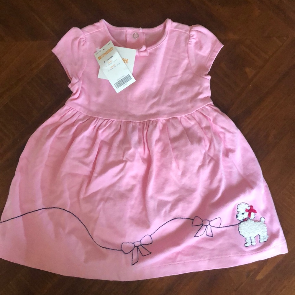 Gymboree baby girl pink dress